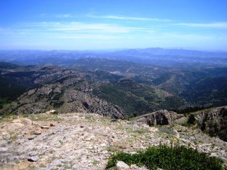 Vistas desde la cima del Penyagolosa